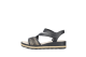 RIEKER Riemchensandalen (61764-00) schwarz 1
