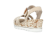 RIEKER Riemchensandalen (67173-60) beige 4