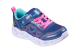 SKECHERS Heart Lights Bubble Love (303736C-NVMT) blauw 4
