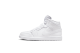 Jordan 1 Mid Air (554724-136) weiss 1