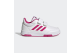 adidas sepatu human races nmd blue pink on feet and toes CF K Hook and Loop (GW6451) weiss 2