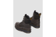 Dr. Martens Zebzag 8 Tie E.H. Suede Charcoal Grey Burnished Waxy Pull Up (32116733) schwarz 5