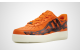 Nike Air Force 1 Low Skeleton (CU8067-800) orange 2