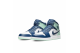 Nike Air Jordan 1 Mid (554724-413) blau 2