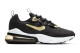 Nike Air Max 270 React Metallic Gold Star GS (BQ0103-018) schwarz 3