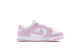 Nike Dunk Low Corduroy (FN7167-100) pink 1