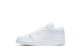 Jordan 1 Low Triple Logo GS (553560-126) weiss 1