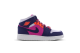 Jordan 1 Mid Fire Barely Grape GS (555112602) bunt 1