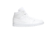 Jordan 1 Mid Triple Air Swoosh Patent (BQ6472-100) weiss 6