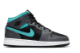Jordan 1 Mid Grey Aqua GS (554725-063) bunt 3