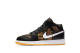 Jordan 1 Mid Laser Bright Melon GS (555112-003) schwarz 1