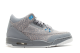 Jordan 3 Retro Flip Cool Grey Blue Glow GS (441140 015) grau 4