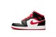Jordan 1 Mid Very Berry GS (554725-016) bunt 4