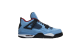 Jordan Travis Scott x 4 Retro Cactus Jack (308497-406) blau 5