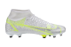 Nike Mercurial Superfly 8 Academy MG Metallic Silver Volt (CV0843-107) weiss 3