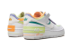 Nike Air Force 1 Shadow Low Peach Cream Lime (DX3718 100) weiss 4