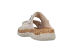 RIEKER Klassische Pantoletten (V0302-60) beige 4