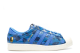 adidas Superstar 80s Undefeated Bape x Blue Camo (S74775) blau 6