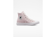 Converse Chuck Taylor All Star High Embroidered Crystals (A03740C) pink 1