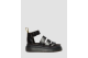 Dr. Martens Clarissa Croc Embossed Leder Quad Riemensandalen (43373200) zwart 6