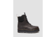 Dr. Martens Zebzag 8 Tie E.H. Suede Charcoal Grey Burnished Waxy Pull Up (32116733) schwarz 6