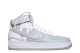 Nike Air Force 1 High 07 LV8 Platinum Logo Pure (806403-012) weiss 4