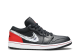 Jordan 1 Low Brushstroke (DA4659-001) schwarz 5