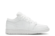 Jordan 1 Low Triple Logo GS (553560-126) weiss 5