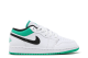 Jordan 1 Low Lucky Green Tumbled Leather GS (553560-129) weiss 5
