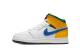 Jordan 1 Mid GS Multi Color Alternate (554725-128) weiss 3