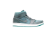 Jordan 1 Mid Nouveau Nght Shd lsh Tl (629151-306) blau 3