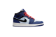 Jordan 1 Mid SE Deep Royal GS (BQ6931-400) bunt 5