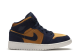 Jordan 1 Mid SE Desert Ochre Obsidian GS (BQ6931-401) bunt 6