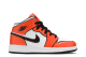 Jordan 1 Mid SE GS (BQ6931-802) orange 4