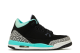 Jordan 3 Retro Bleached Turquoise Mint (441140-045) schwarz 5