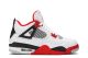 Jordan 4 Retro Fire GS 2020 (408452-160) weiss 6