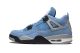 Jordan 4 Retro University Blue GS (408452-400) blau 3