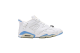 Jordan 6 Retro Low University Blue (304401 141) weiss 2