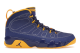 Jordan 9 Retro Calvin Bailey (302370-445) blau 4