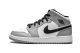 Jordan 1 Mid Light Smoke Grey (554725-092) grau 2