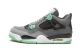 Jordan 4 Retro Green Glow (308497-033) grau 2
