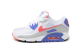 Nike Air Max 90 Hot Coral III (DA8856-100) weiss 6