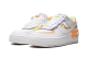 Nike Air Force 1 Shadow Low Peach Cream Lime (DX3718 100) weiss 3