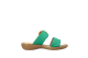 RIEKER Klassische Pantoletten (60894-52) grün 2