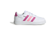 adidas Breaknet Court Elastic Lace and Top Strap Grö e 32 (HP8966) weiss 1