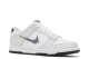 Nike Dunk Low Glitch Swoosh Grey GS (DV3033 001) weiss 6