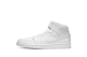 Jordan 1 Mid Triple (554724-126) weiss 1