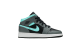 Jordan 1 Mid Grey Aqua GS (554725-063) bunt 5
