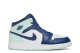 Jordan 1 Mid GS Mint Blue Air (554725 413) blau 6