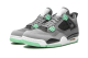 Jordan 4 Retro Green Glow (308497-033) grau 3